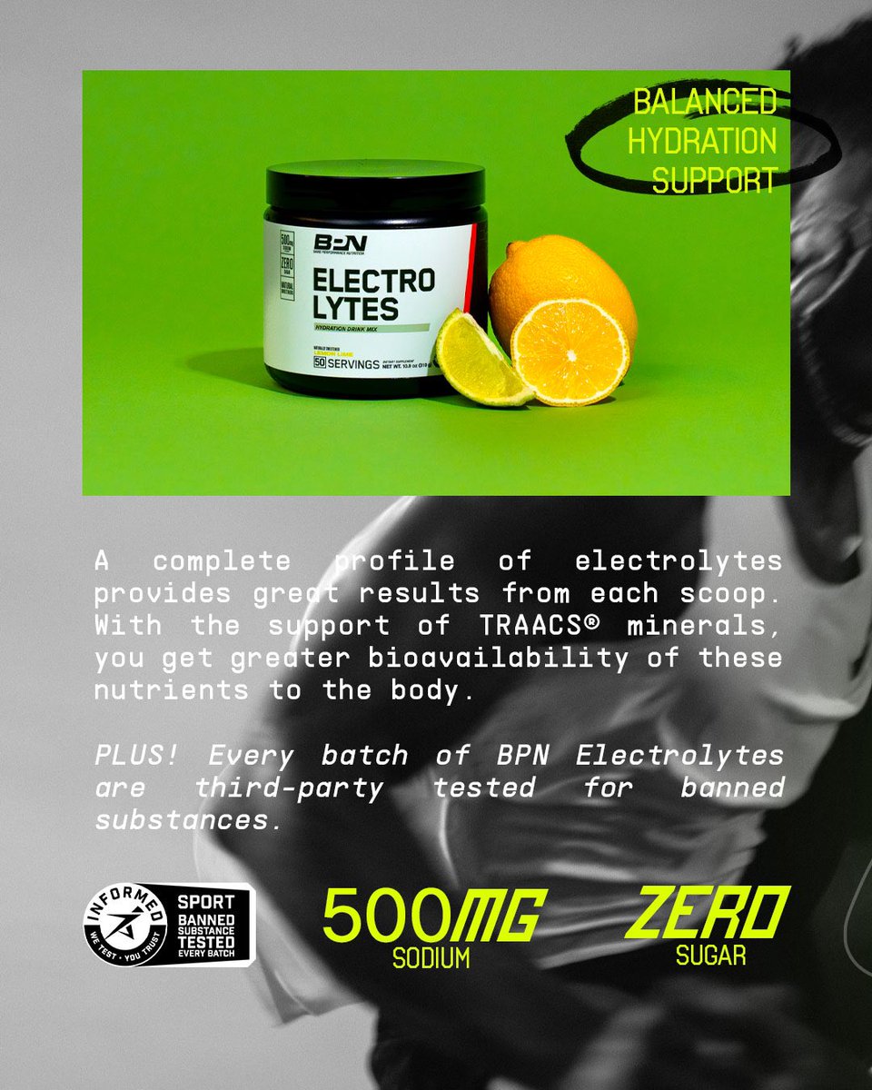 Get a boost of hydration with our Electrolytes that come in three tasty flavors and convenient Go Packs. Stay refreshed and hydrated all day long 🍋🍓🍉🥤