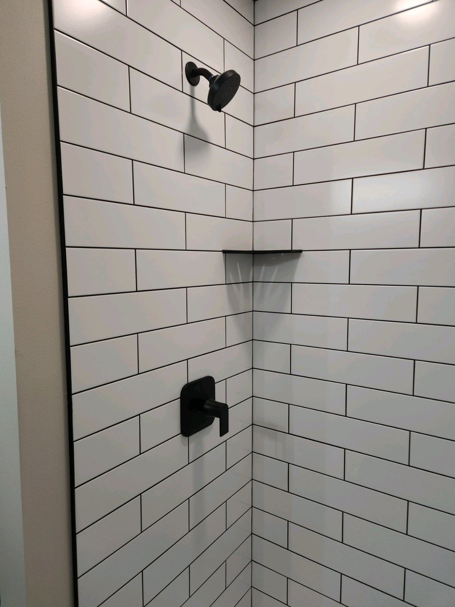 RedRockbuilder's tweet image. Subway tile is a beautiful addition to any bathroom .