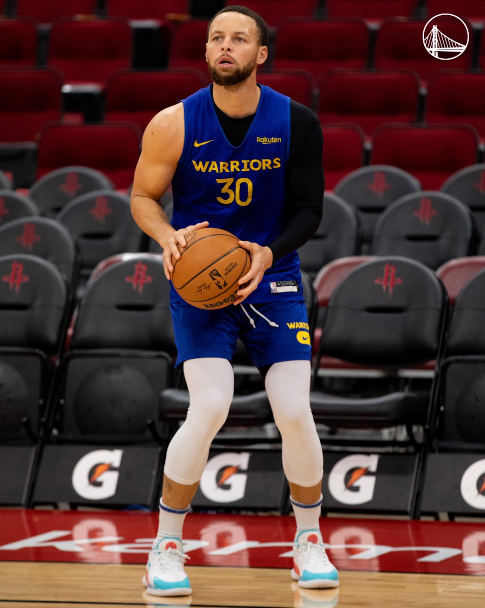 warriors's tweet photo. H-Town reps 🏀 https://t.co/jakEka6747