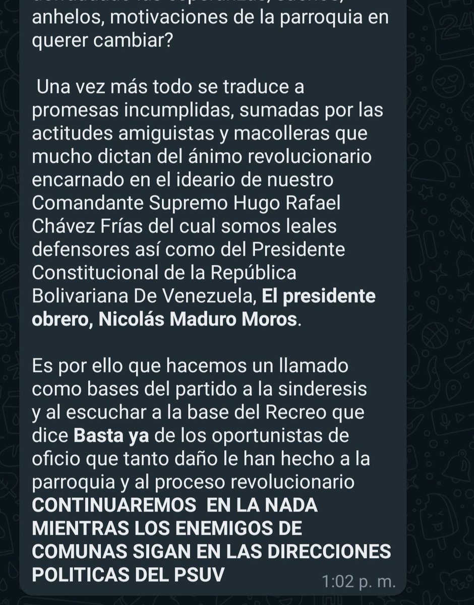 ATENCION A ESTO POR FAVOR <a href="/dcabellor/">Diosdado Cabello R</a> <a href="/NicolasMaduro/">Nicolás Maduro</a> <a href="/gestionperfecta/">Carmen Meléndez</a> <a href="/TarekWiliamSaab/">Tarek William Saab</a> Fui seleccionado en la propuesta para este equipo, pero me sumo al clamor de toda una parroquia, muchos de los que están aquí son totalmente rechazados por sus comunidades.