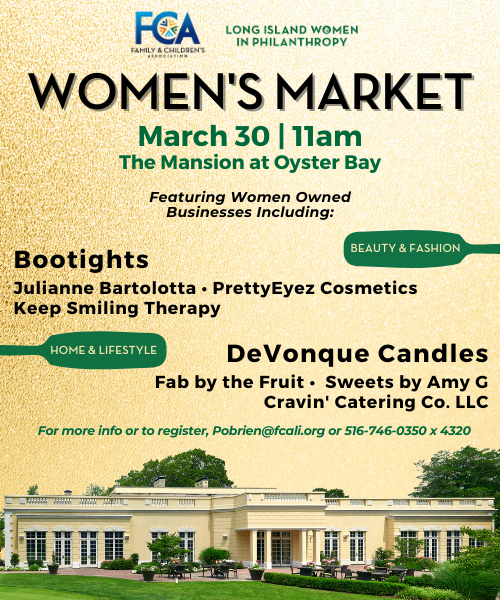Epoch5PR's tweet photo. Following FCA's second annual Women in Philanthropy Fashion Show and Breakfast, join us for a Women's Market featuring a variety of products from local, women-owned businesses. 

When: Thursday, March 30 I 11:00 AM
Where: The Mansion at Oyster Bay https://t.co/GQKrvfqzFT
