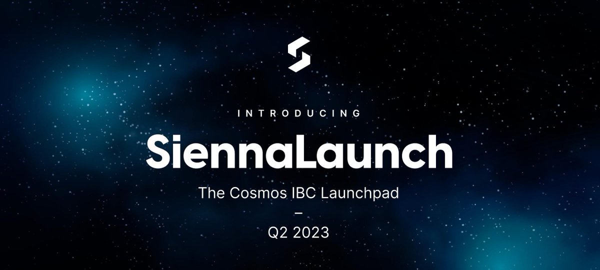 Are you interested in participating in exclusive #CosmosEcosystem Initial #DEX Offerings (#IDOs)? 🔥 🚀 

#SiennaLaunch—the #Cosmos #IBC launchpad—is coming soon 🏁 ⌛

Tip: to qualify for #IDO whitelisting, you MUST be staking $SIENNA 💎 🤝

$SCRT $ATOM
#IBCGang #Launchpad #DeFi