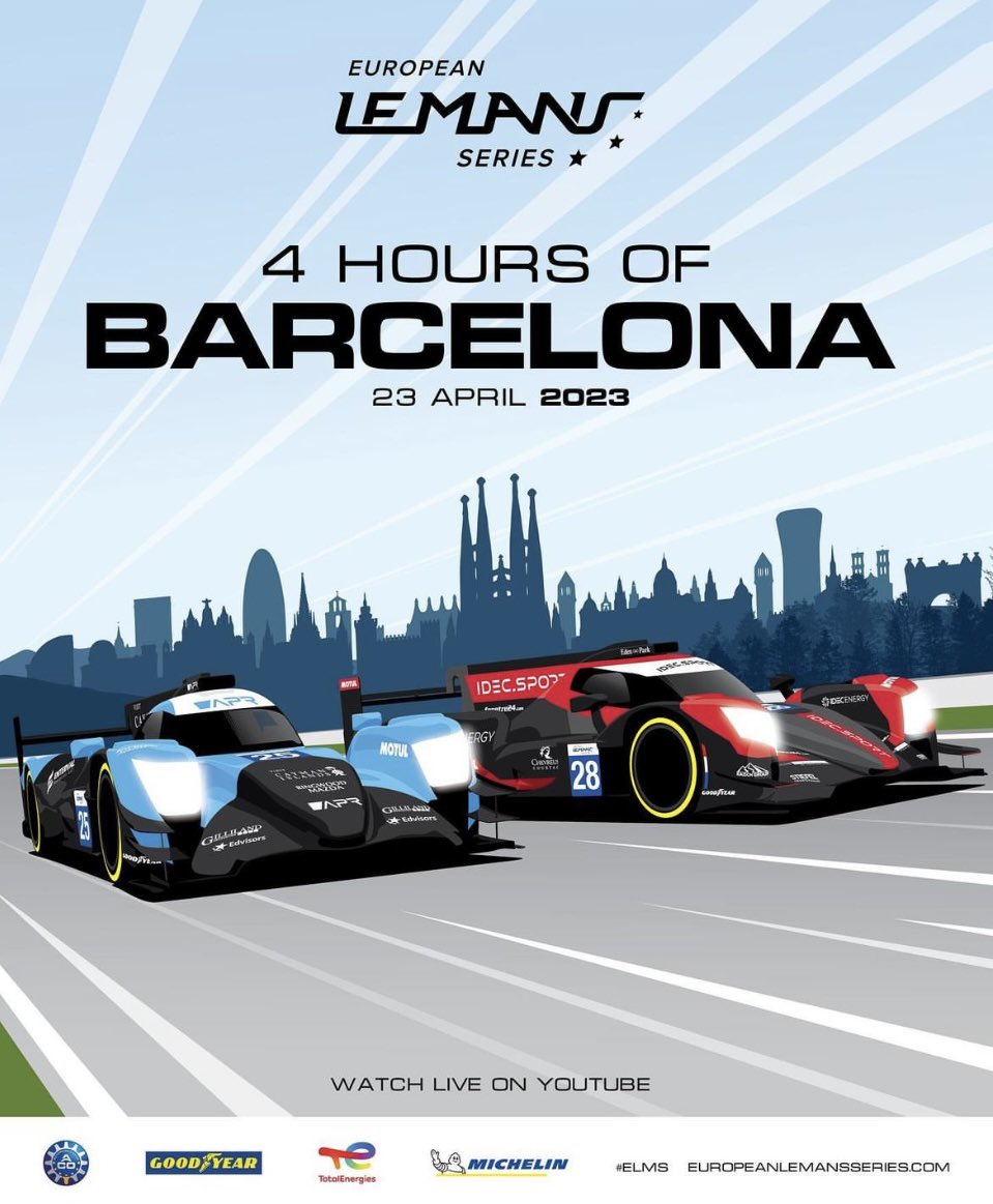 DragonSpeedLLC's tweet photo. LET’S GOOOOO!! 🇪🇸🇮🇹🇫🇷🇪🇸🇧🇪🇵🇹@henhed10 @sebasmontoya58 @jpmontoya @DragonSpeedLLC @EuropeanLMS #oneteamonedream @oreca @gibsontech1 @GoodyearRacing https://t.co/xMNbowAyvx