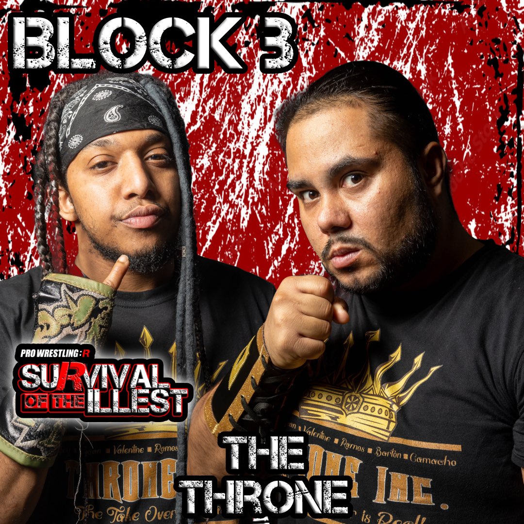 ProWrestlingR1's tweet photo. So, now just 4 teams remain in #SurvivalOfTheIllest.
Who will become the FIRST EVER @ProWrestlingR1 Tag Team Champions
@BobbyBuffetMFPW #HotStuffJalapeño @IncThrone @Strongestunder6 @Tulpa88 or @blkren_pw https://t.co/IjuE1B3MYt