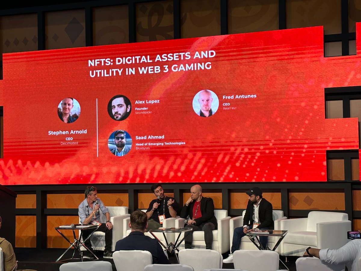 realfevr's tweet photo. Last week was a whirlwind of excitement as we hit up SiGMA Eurasia in Dubai and the 1st Web3 gaming fest in Portugal by @Exeedme! 🔥

We showcased FEVR Battle Arena and our CEO @realFredAntunes was a speaker at both events.

Stay tuned, you will see us everywhere!😎 https://t.co/bYJA19Kjfd