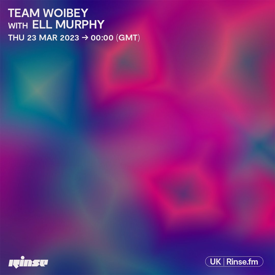 RinseFM's tweet photo. LIVE: it's #TeamWoibey with #EllMurphy on https://t.co/6hLtrLYpIS + 106.8FM https://t.co/qnpA5XPQgc
