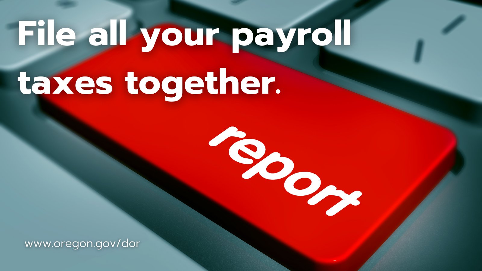 Oregon Revenue Dept. on Twitter "Employers filing their Oregon