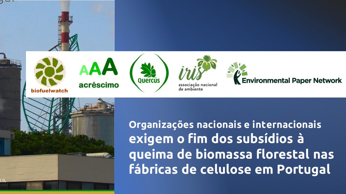 irisambiente's tweet photo. No Dia Internacional das Florestas 5 ONG denunciam os impactes do domínio das #celuloses sobre o mercado de produção de #eletricidade a partir de #biomassa em #Portugal #StopFakeRenewables
Relatório: https://t.co/my3Rf2OtfL https://t.co/Z6V2utDe0Z