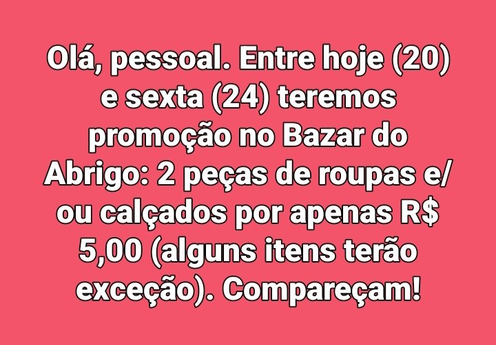 senitude's tweet photo. #saocarlos #ilpi #bazar 🤗🙏🏻 https://t.co/mM18uRYleN