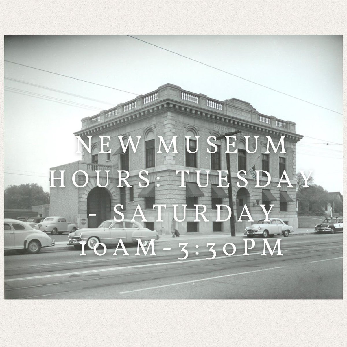 We are fully back open starting this week! Come visit us and take your tour Tuesday- Saturday between 10am - 3:30 pm 🚔 See you soon! 

#losangeles #lamuseum #lapdhistory #policemuseum #museumtour #tour #highlandpark #history #lapd