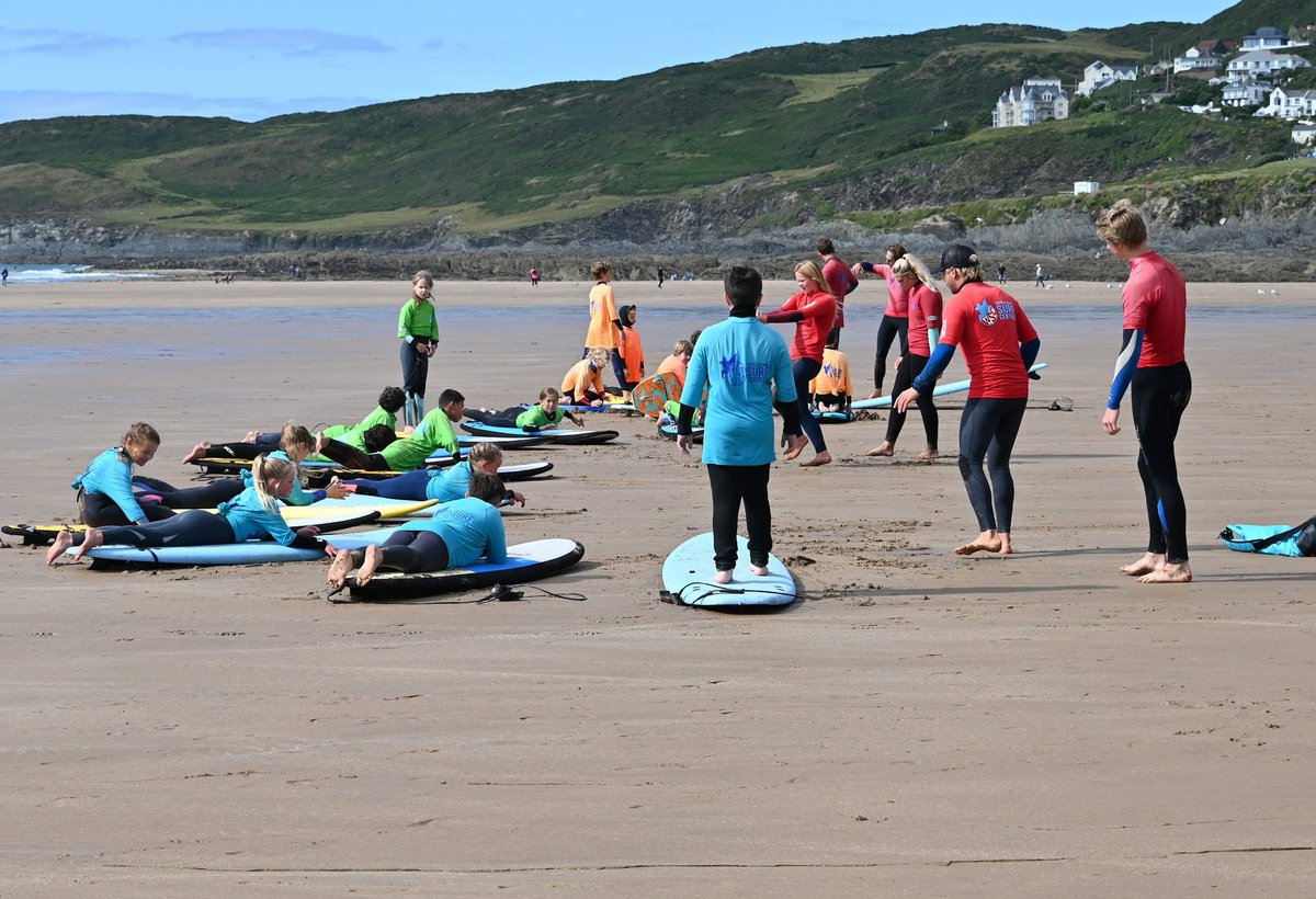 WoolacombeSurf's tweet photo. WSC IS HIRING!  
We are looking for awesome surf instructors to join our awesome team for 2023! Sounds awesome huh! #hiring #surfinstructors #wanted #jobvacancy #summeronthebeach #surfmore #livewhatyoulove #lovewhatyoudo #job #advert #wayoflife #surfcoach #progression #woolacombe https://t.co/TtFPpG9PfW