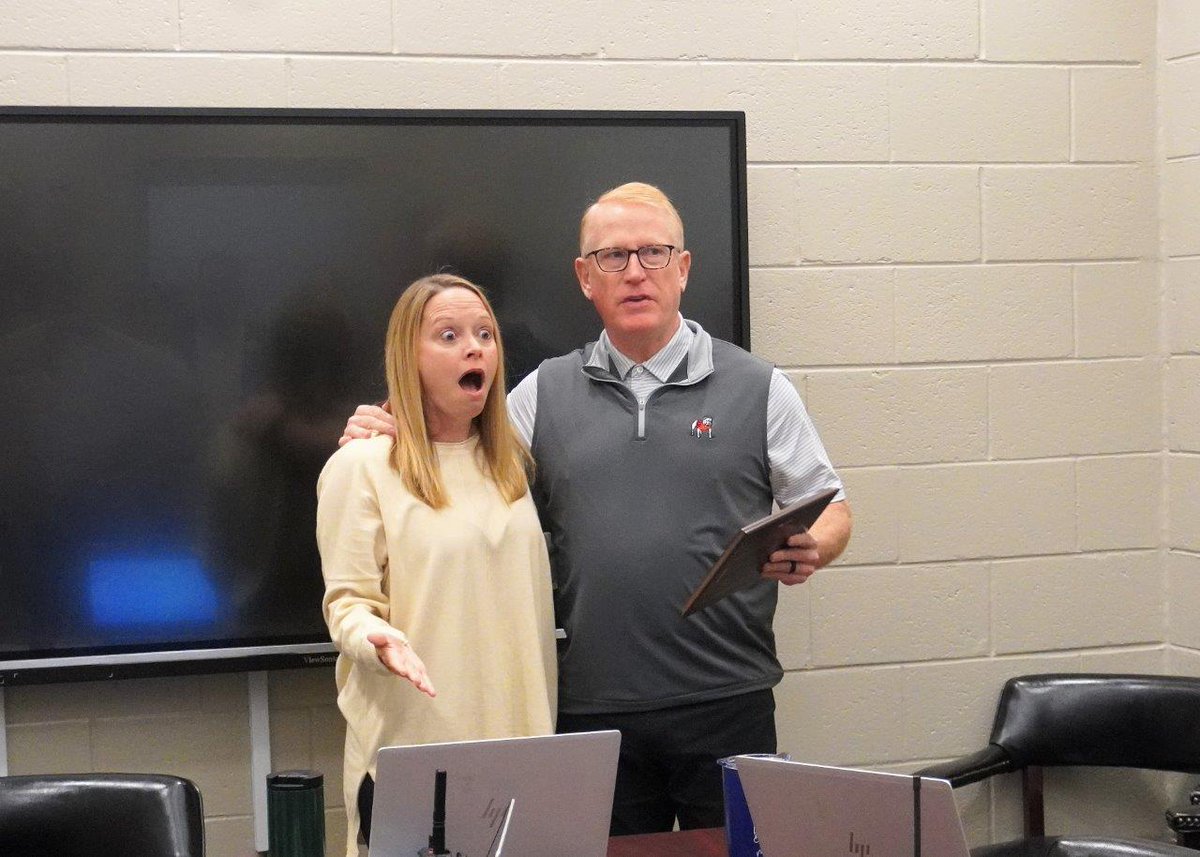 CherokeeSchools's tweet image. Congratulations to Cherokee County School District 2023 Counselor of the Year Kristie Sikes of Creekview High School! Read more about today&apos;s surprise presentation: cherokeek12.net/News/counselor… #CCSDfam #CCSDcares