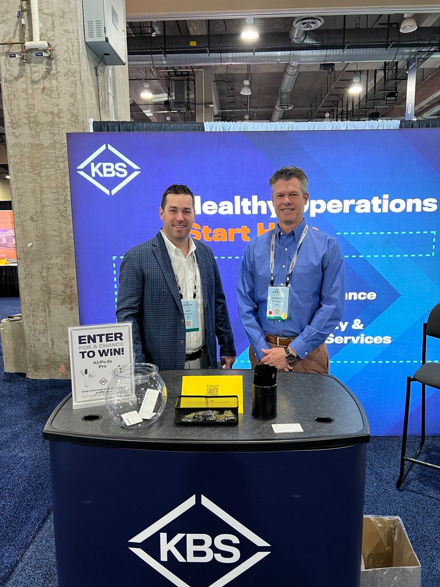 KBS_Cleans's tweet photo. Visit us at Booth #812 before you leave #SPECSShow 2023! Our experts are here to discuss how our tailored solutions for janitorial services, exterior maintenance, trade services and more can help raise facility standards. Don't miss this opportunity to connect! https://t.co/Sk26MXxPZP