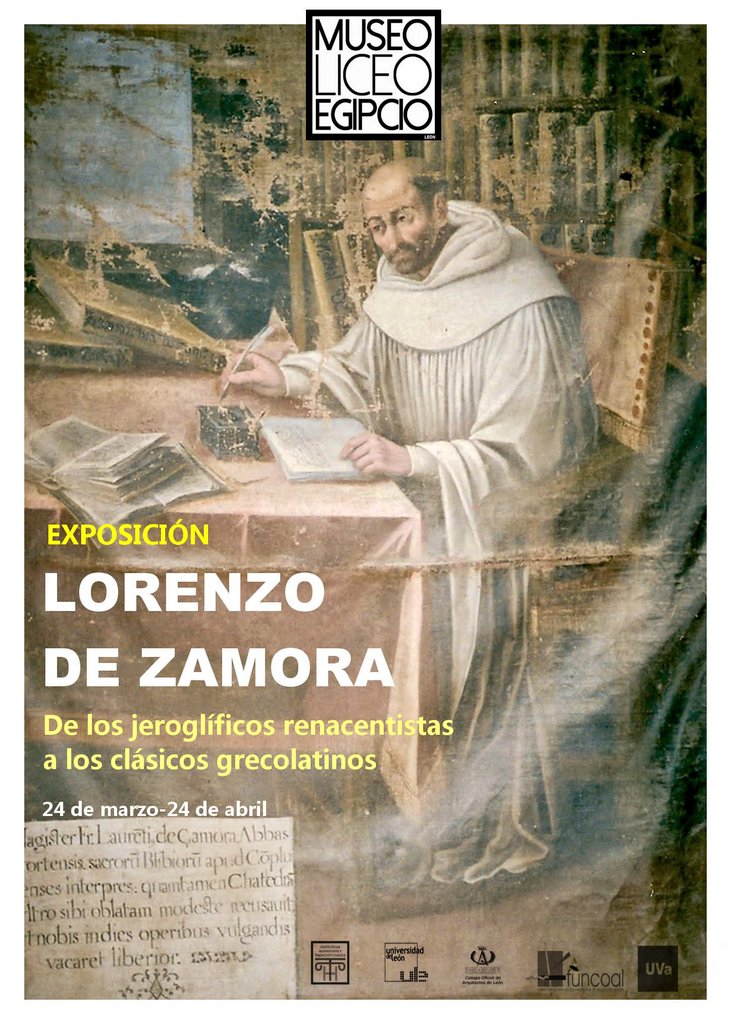 chuchencio's tweet photo. De los jeroglíficos renacentistas a los clásicos grecolatinos.

📍Exposición #LorenzoDeZamora 
📆 24 de Marzo al 24 de Abril
🌍 #León #MuseoLiceoEgipcio https://t.co/gPGL3q9aXS
