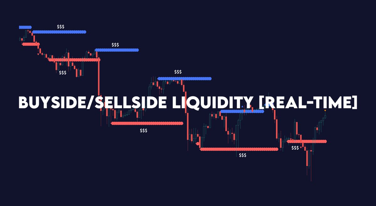zeiierman's tweet photo. Buyside/Sellside Liquidity [Real-Time]!! YES, you read correctly. This indicator identifies Buy and Sell-side Liquidity in Real-Time! 🫣🚀😎

Read More Below🤫

https://t.co/LFPrzb2aBT

#TradingView #buysideliquidity #sellsideliquidity #liquidity #smartmoney #ICT #Zeiierman #Zeiiermantrading #cryptotrading #bestindicator