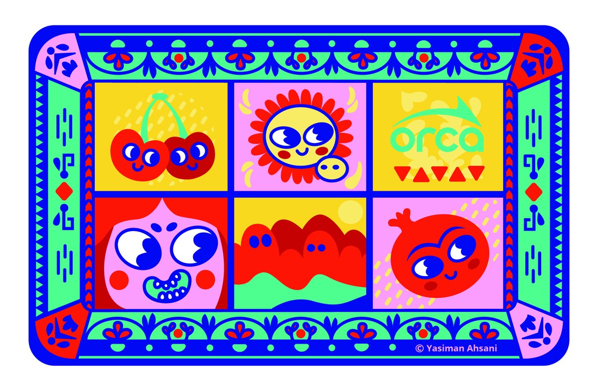 kcexec's tweet image. Check out these limited-edition ORCA cards created by three young artists: Jovita Mercado, Yasiman Ahsani and Rey Daoed.

Each design features imagery tied to the contexts, histories, cultures and communities of the RapidRide H Line, and the upcoming RapidRide G and I lines.