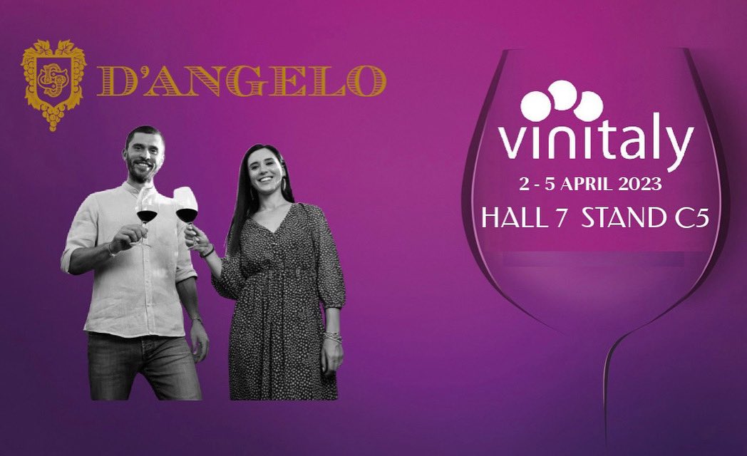 We can’t wait to welcome you to Vinitaly from the 2nd to the 5th of April!
We will be at hall 7 stand C5!
See you in Verona!
#aglianicodelvulture #aglianico #vinitaly #vinitaly2023 #wine #winelover #redwine #bestwines #vinitalyinternational #veronafiere #dangelowine #winetasting