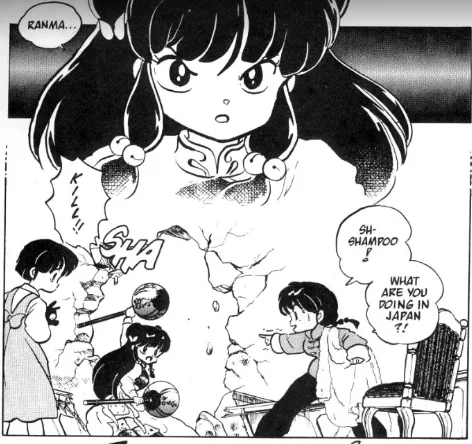My first issue of Ranma 1/2 was the start of the Shampoo story. Shampoo is Chinese while most of the cast is Japanese.
I also grew up with a lot of Vietnamese and Korean kids in school. It really opened up my eyes to picking up differences in culture/naming here and there. 