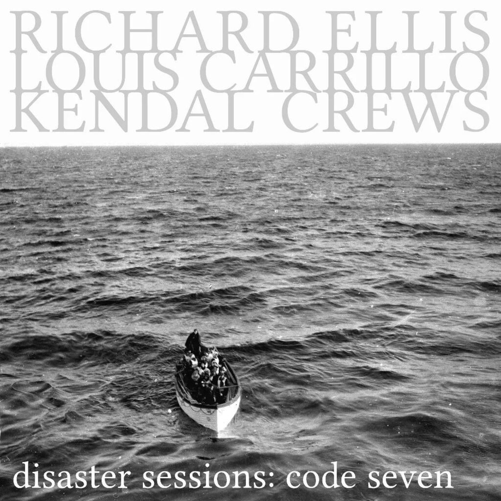CuriousAutomata's tweet photo. "disaster sessions: code seven" by Richard Ellis, Louis Carrillo, and Kendal Crews

Released March 20th, 2023 https://t.co/uVaFoVPVjv