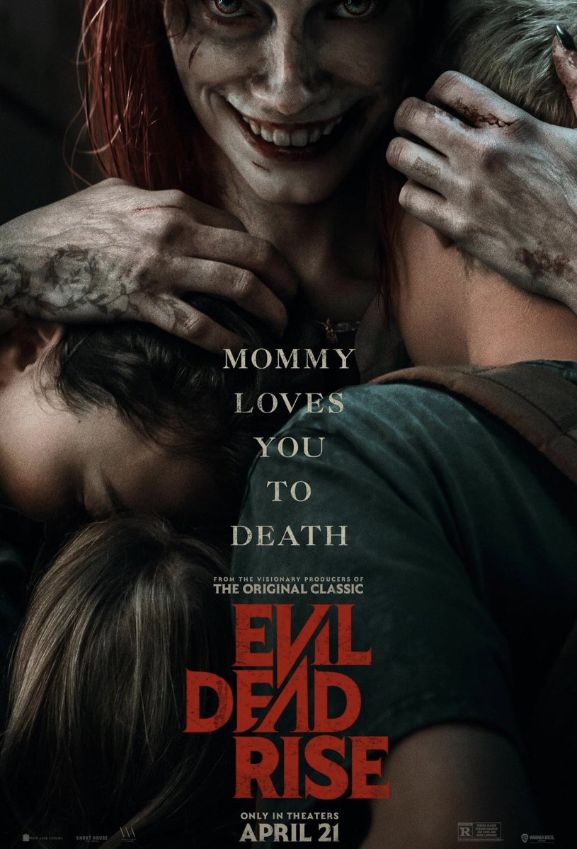 Kurtkem_'s tweet photo. فيلم الرُعب Evil Dead Rise يأخد تقيم نقدي 95% ويُقال إنه أحد اكثر الأعمال المخيفة في آخر السنوات ..  يُعرض قريباً في السينما. https://t.co/LO2xdkTvc2