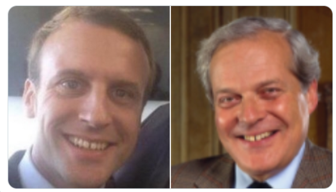 zoomabus's tweet photo. Emmanuel Macron est-il le fils de David de Rothschild ?

A-t-il menti sur son identité et sur l'identité de son conjoint.

Les Français doivent savoir ! 

#DirectAN https://t.co/OC9jURYy26