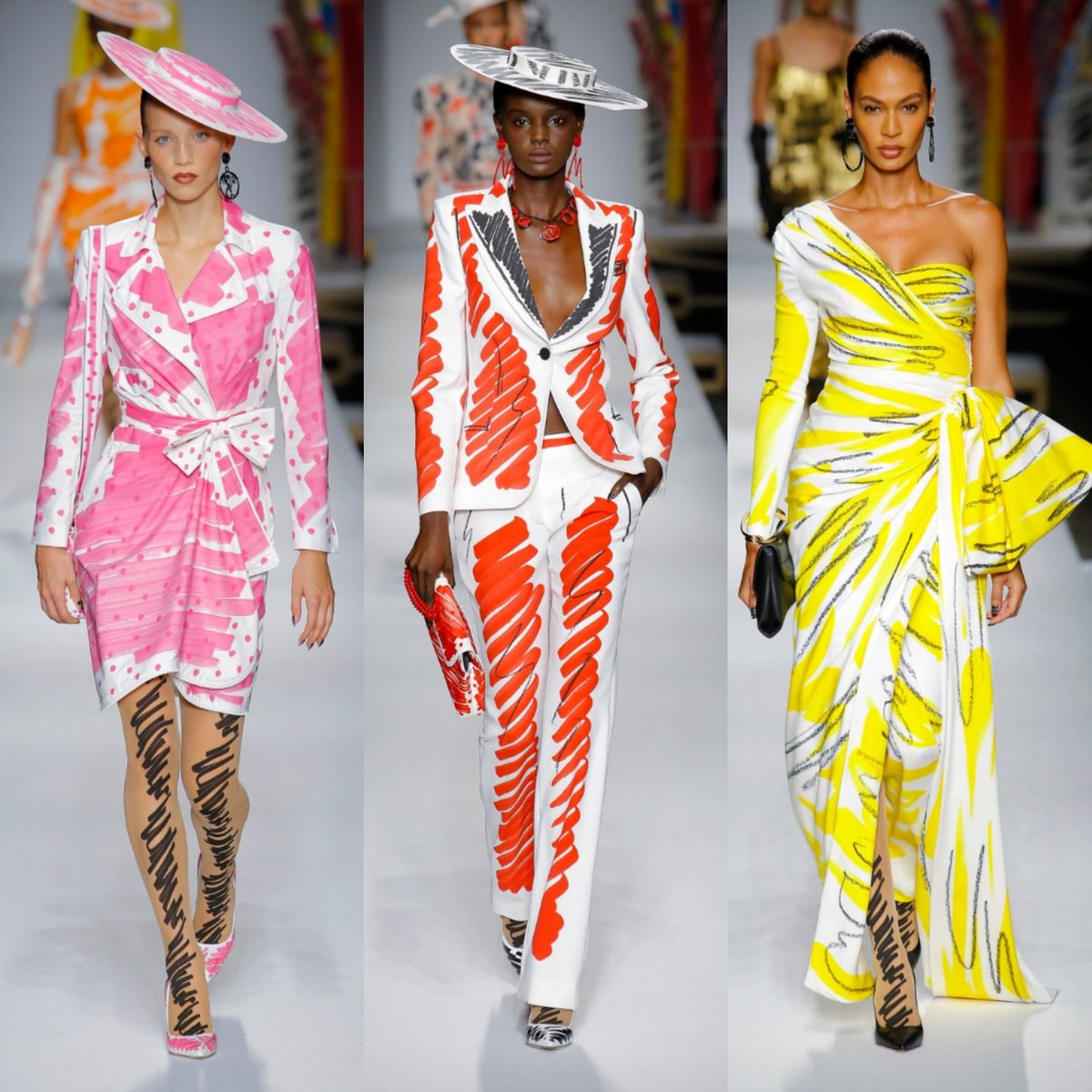 brownfashiongal's tweet photo. I loved &amp; lived for Jeremy Scott's Moschino. https://t.co/CGAHl2GCOl