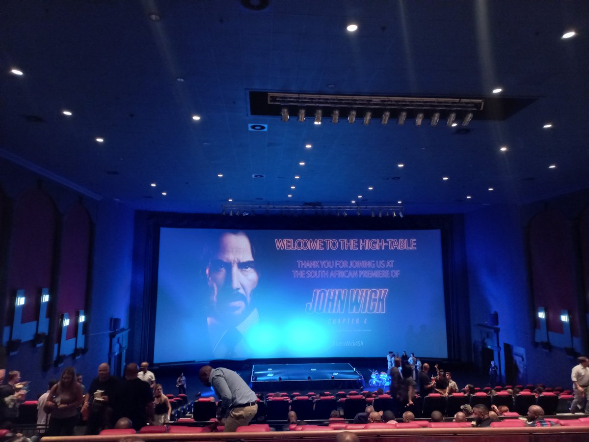 doelie's tweet photo. Super excited to attend the exclusive South Arican premiere of the iconic John Wick! Ready for chapter 4 tonight.... 🍿 #JohnWick4SA #JohnWick4 @TeamFinityZA https://t.co/gkyPUMDwgC