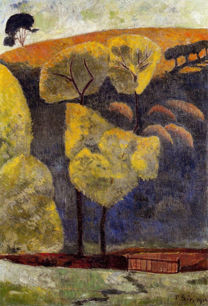 serusierpaul's tweet photo. The Blue Valley, 1906 #synthetism #paulserusier https://t.co/qvjBHeSnIL https://t.co/lutNP8ueIv