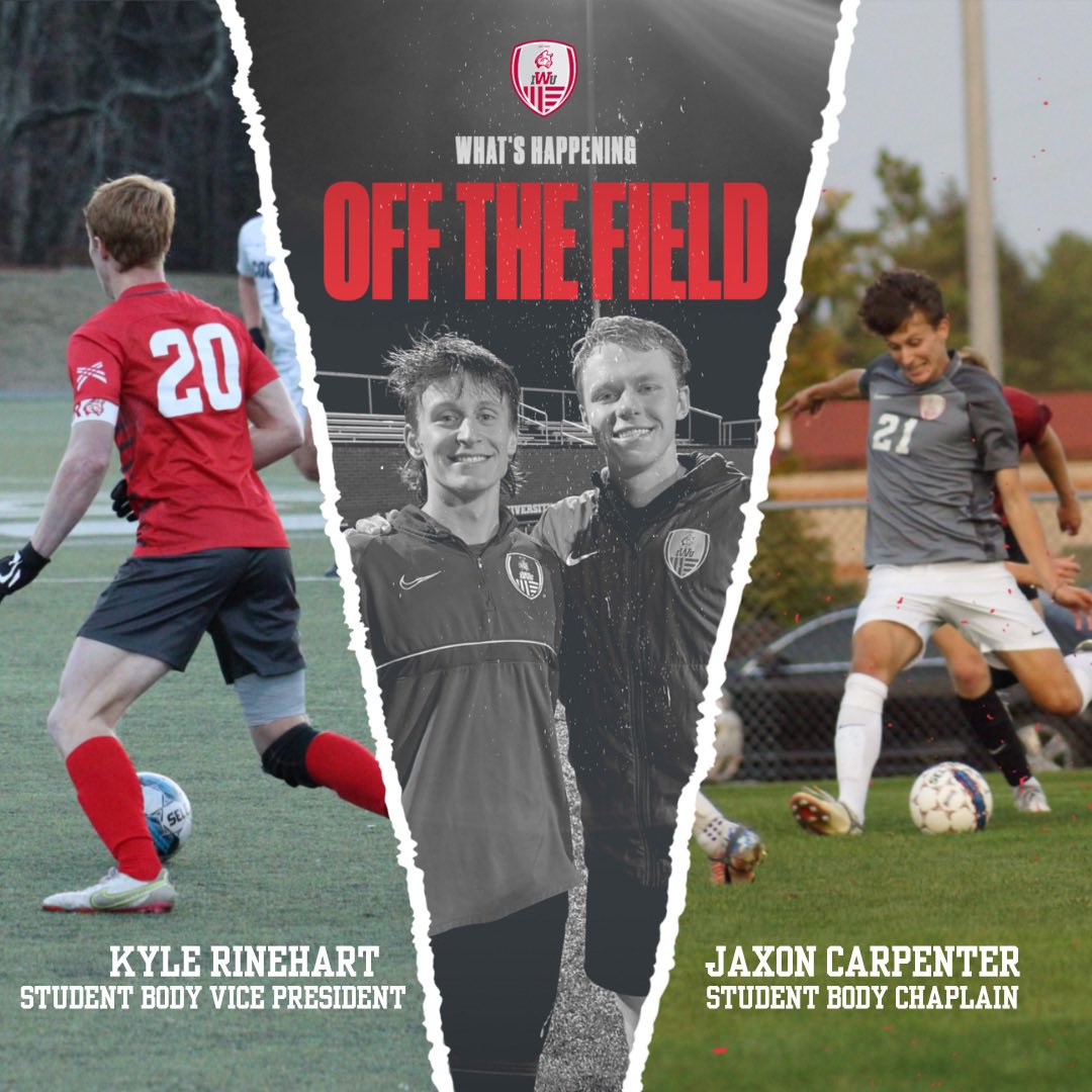 Our very own Kyle Rinehart and Jaxon Carpenter will be stepping into important roles for next school year. Kyle was nominated Student Body Vice President and Jaxon was selected to be the Student Body Chaplain. 

We are excited to see God move in these young men!
<a href="/kylerinehart20/">Kyle Rinehart</a>