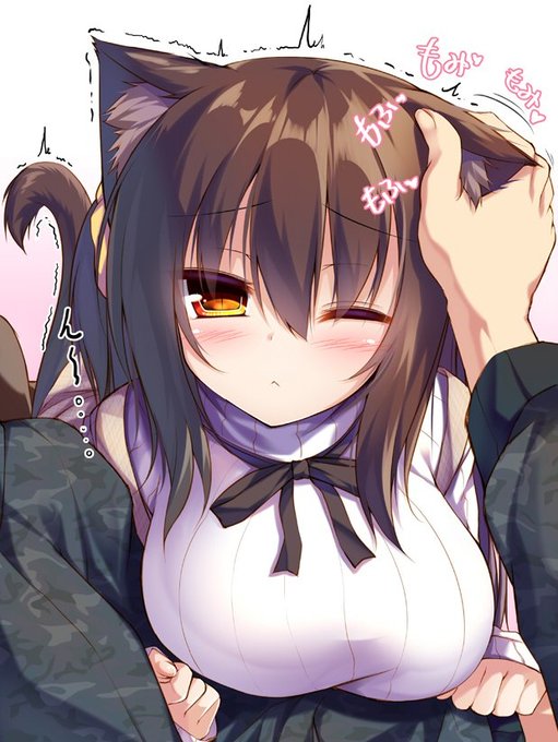 ミアの耳をもふり隊 #オリジナル #ケモ耳 #猫耳 #ミア・フラットパディ #看板娘 https://t.co/lbO0yj25Uq 