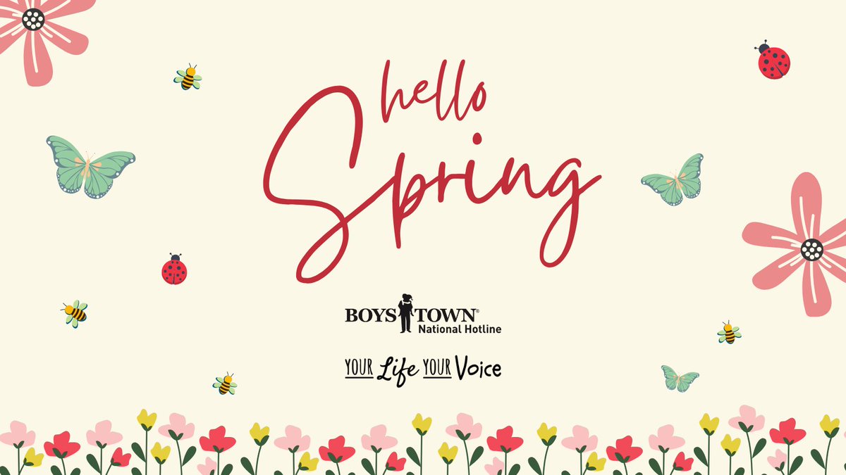 Who else is ready for sunshine and flowers? #firstdayofspring Make this a healing year for yourself; exercise, eat right, reach out for help if you need it. YOU CAN DO IT! Call 800-448-3000 or TEXT VOICE to 20121. yourlifeyourvoice.org