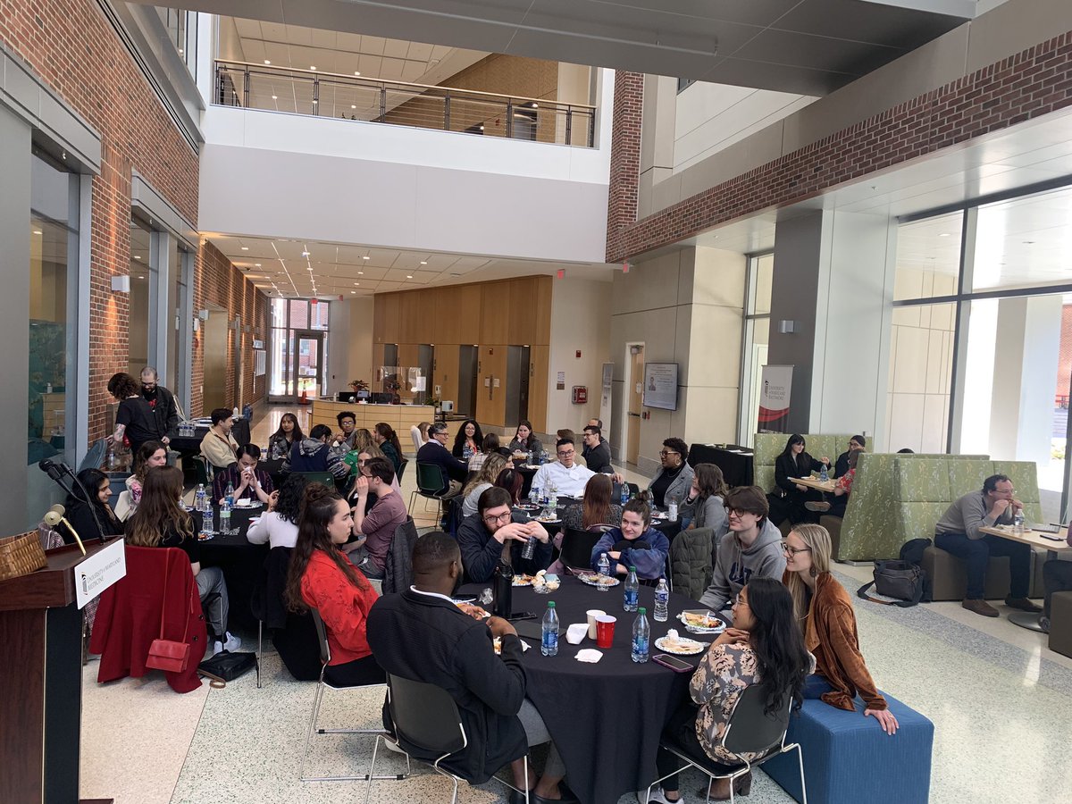 UMMedNeuro's tweet photo. We had a great time welcoming admitted students to our campus today for our Program in Neuroscience Recruitment Symposium! Thanks to all who presented posters and met with admitted students! https://t.co/R7W3T75cdV