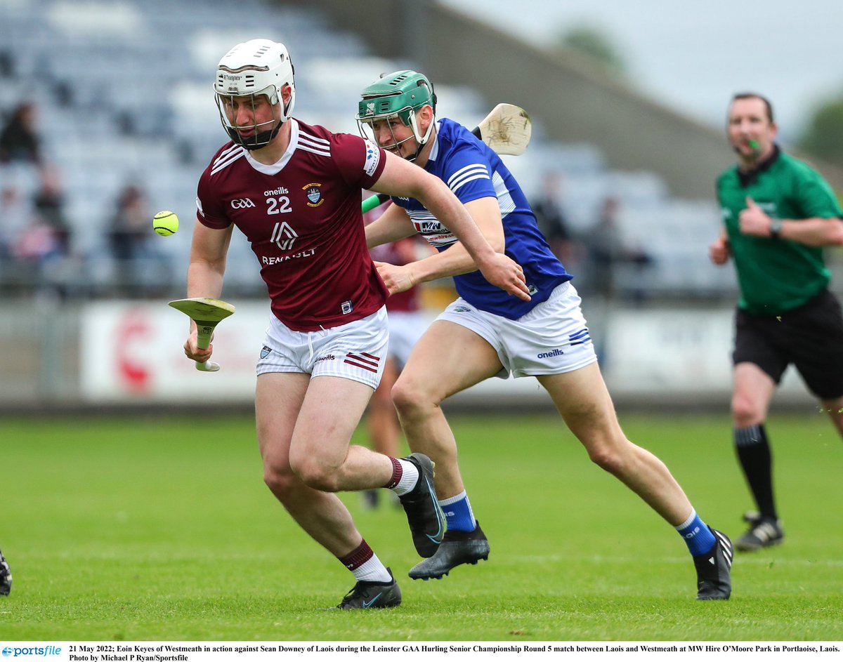 westmeath_gaa's tweet photo. Allianz Hurling League Division 1 Relegation Play-Off

Westmeath v Laois

⌚ 2PM, Saturday 25th March
🏟 FBD Semple Stadium, Thurles
🖥 Live on Spórt TG4 YouTube Channel

Best of luck to Joe Fortune's side in this crucial encounter!!!!
#iarmhiabu
#westmeathgaa
#maroonandwhitearmy https://t.co/dJyD3hBUmH