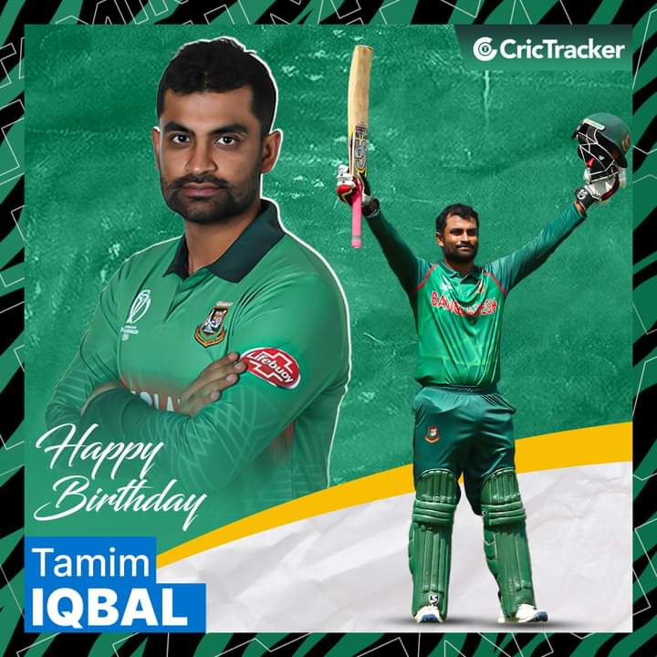 Only Bangladeshi batter with in all 3 formats 

Happy Birthday Tamim Iqbal 