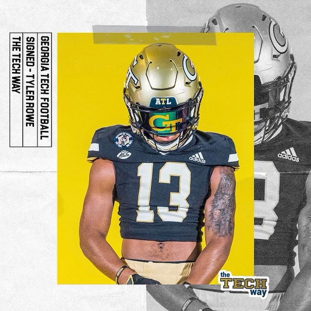 TylerRowe_'s tweet photo. Let's do this Tech Fans! I am thrilled to partner with @thetechwaynil because they allow YOU to empower @GeorgiaTechFB  student-athletes through a monthly subscription! • Join today and be a part of the action! https://t.co/p1QT4xRfpl !  #TogetherWeSwarm #georgiatech https://t.co/SxuNh4EYe7