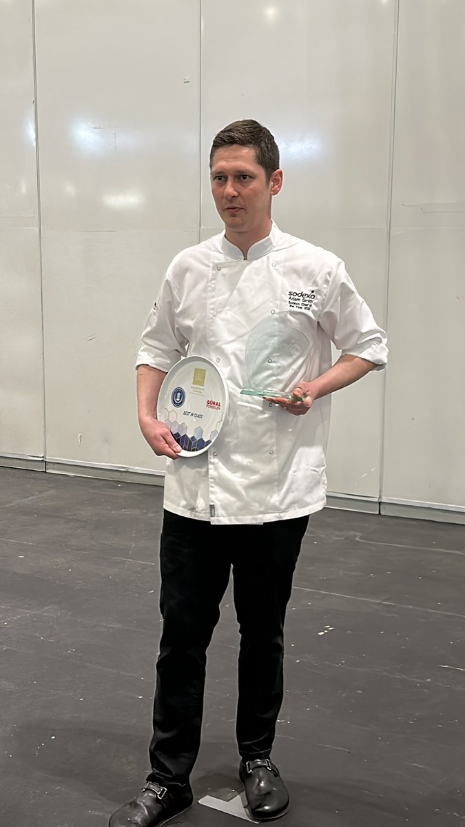 Congratulations to @Adamsmithchef for becoming the New Sodexo chef of the Year @SodexoUK_IRE @IndiesSodexo 👌👌👌👌👌👌👌👌#RHC