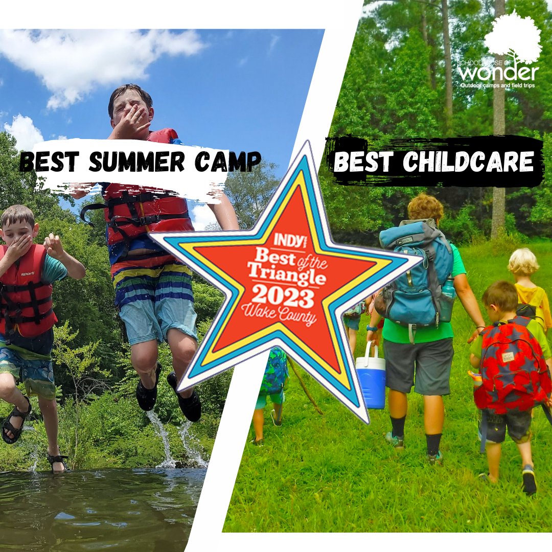 We are thrilled to be nominated for not one, but two <a href="/indyweek/">INDY Week</a> Best of awards! Schoolhouse is up for both Best Summer Camp &amp; Best Childcare in Wake County and we'd love your votes. Please use links below -  takes less than 1 minute.
vote.indyweek.com/places/best-su…
vote.indyweek.com/health/best-ch…