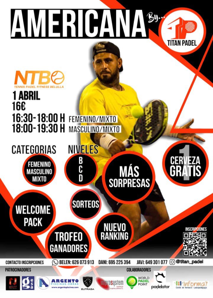 WorldpadelPoint's tweet image. Apúntate, no te la puedes perder 🎾🎾 worldpadelpoint.com/torneos-y-amer…