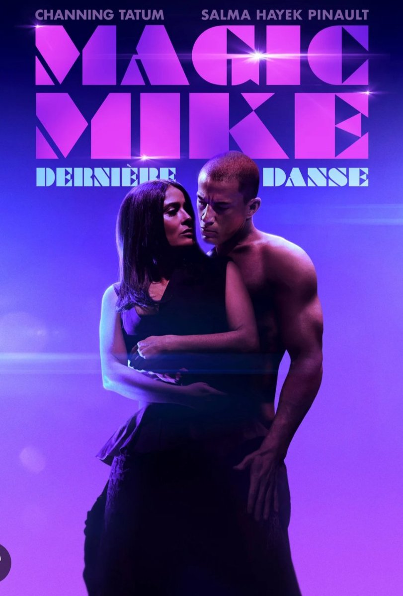 alyssaa_aly's tweet photo. Énorme préférence pour #MagicMikeLastDance aux précédents volets.
Ça faisait longtemps que je n'avais pas vu Salma dans un rôle intéressant. Réalisation toujours aussi ingénieuse de Soderbergh avec un supplément de sensualité
Bordel la chorégraphie sous la pluie 🔥🔥🍑 https://t.co/qkJsovATIL