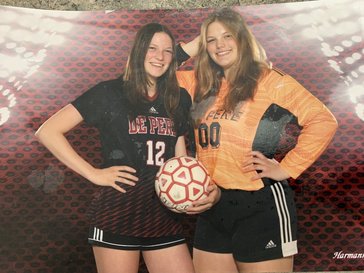 High school season starts today and no matter what this mom’s heart is full when I get to watch my two ladies on the same soccer field! @DePereHS #2024 #2025GK @BlahnikJocelyn @joleighb2005 @ImCollegeSoccer @ImYouthSoccer (yes they hate this picture 😊)