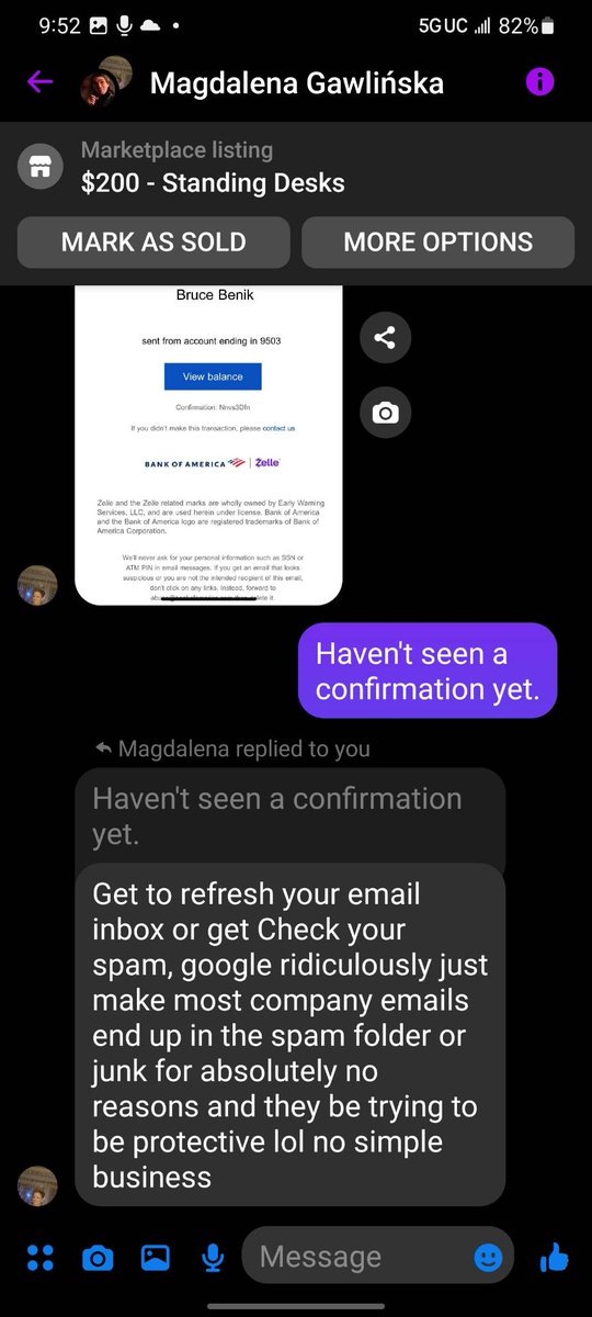 hackerceo's tweet image. A Polish #hacker tried to spear #Phish my cousin on @facebook marketplace and @fbsecurity gives us no options to report &quot;hacker&quot; or upload proof.
