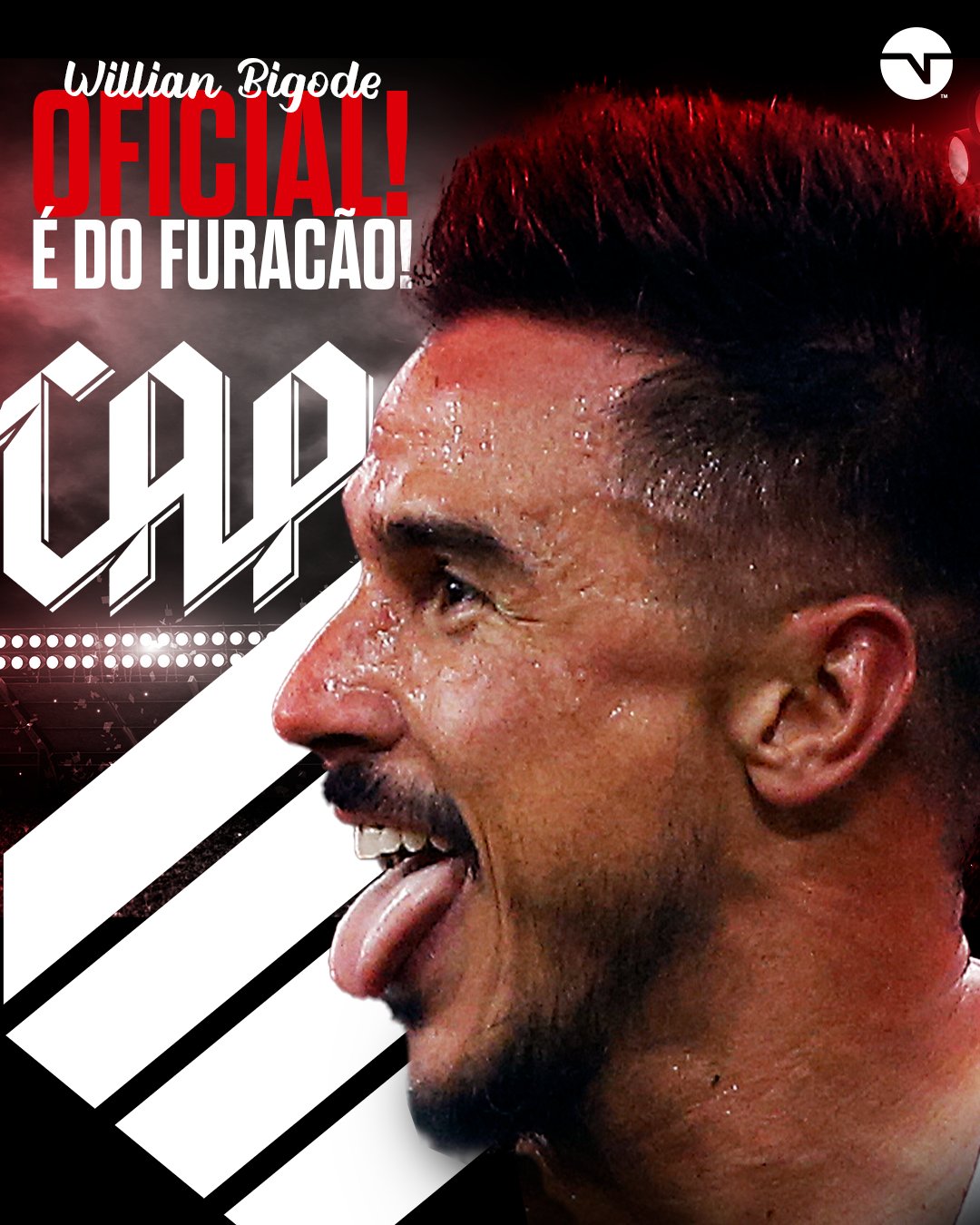 Willian Bigode é o novo reforço do Furacão