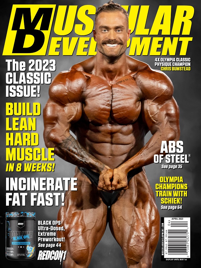 MuscularDevelop's tweet image. Next MD Cover April 2023 &quot;Chris Bumstead: The Undisputed King of Classic Physique!&quot; @c_bumstead  online now at musculardevelopment.com #musculardevelopment #cbum