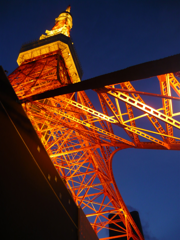 「東京タワー光ってるとカッコイイかも 」|kzhtwのイラスト