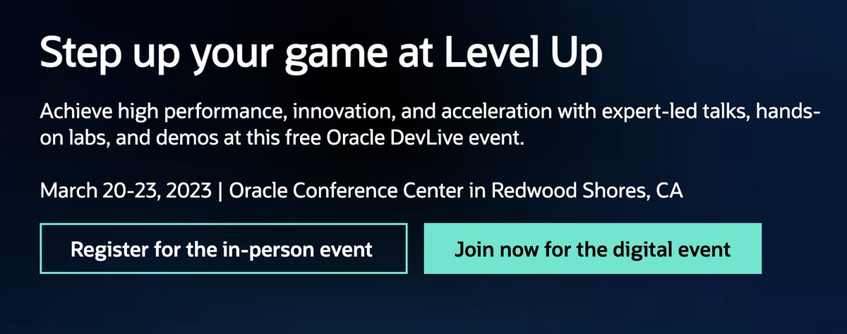 arungupta's tweet image. Looking forward to "Java First, Java Always" keynote by @gsaab tomorrow morning at @java Developer Day and learning about features in #java20
I'll be there in person. Register for virtual event at developer.oracle.com/community/even…