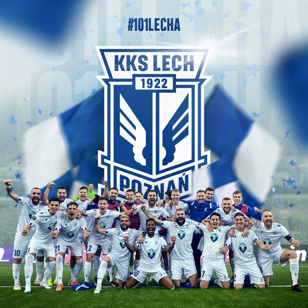 TomLWisniewski's tweet photo. 🎈Happy 101st birthday, 🇵🇱Lech Poznań! 🥳
#101Lecha 🥳😊
@LechPoznan @PolesinUK https://t.co/jrhdbz1xpE