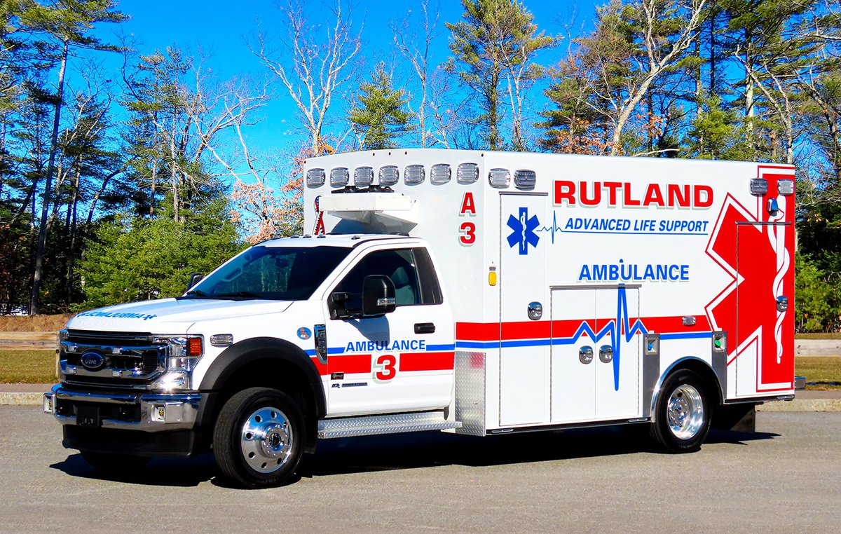 bulldogfa's tweet photo. Congratulations to Rutland Fire Department - Rutland MA on the recent delivery of a new Braun Chief XL Ambulance!  Read the details and check out photos on our website!  #ambulance  #BulldogFireapparatus
https://t.co/yT6mWOmIu9 https://t.co/AeXOBpvryg
