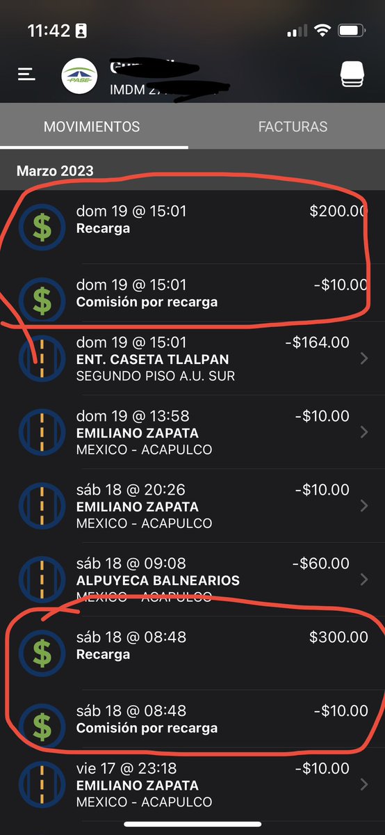 kalmecak's tweet photo. @CondusefMX hola, tengo una duda: uso @tagpasemx y cada que recargo me cobran una comisión por uso de tdc, ¿Esto está bien? https://t.co/ieJuDPzpBg