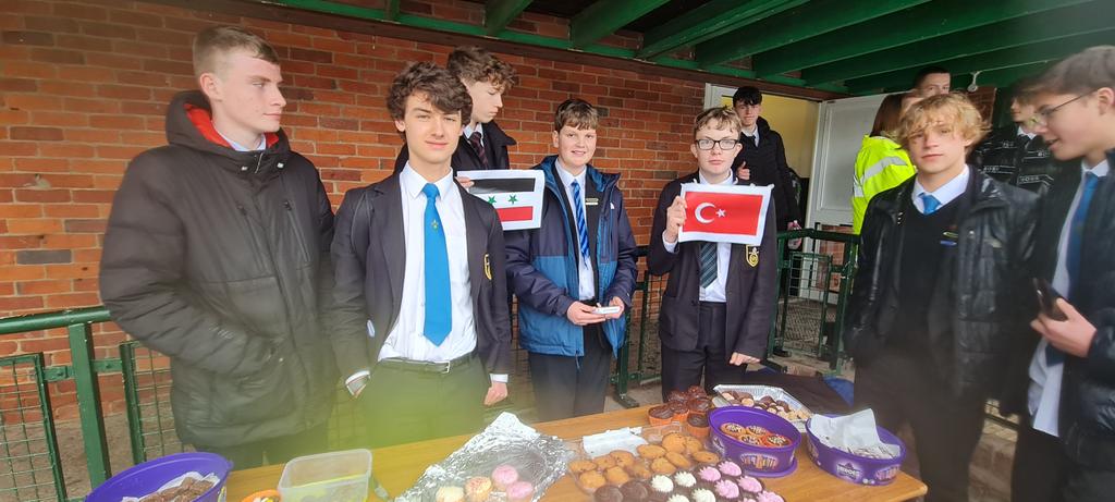 GKKLeadership's tweet photo. Huge thanks to our @StBirinusSchool families for donating so generously to our Bake for Turkeyie and Syria fundraiser today. Still counting the pennies and will be sending over to @BritishRedCross First event organised by our new Prefects! https://t.co/JSB2j4qLKL
