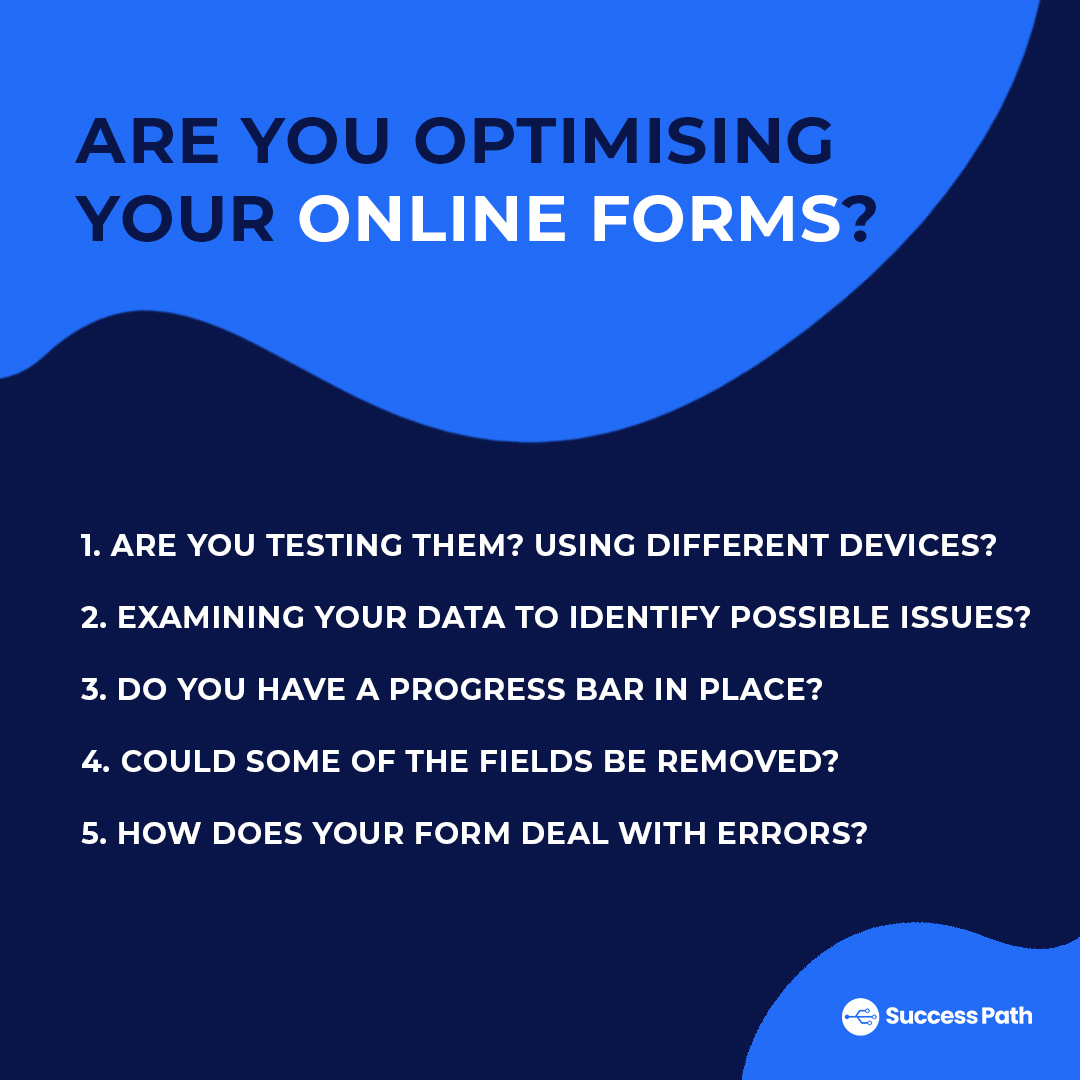 successpathai's tweet photo. Here are just some of the things to think about when trying to optimise the forms on your #ecommercestore...

#ecommerce #ecommercebusiness #ecommercestrategy #ecommercemarketing #ai #artificialintelligence #conversionrate #conversionrateoptimisation #startups #startupmarketing https://t.co/gUgE659KUl
